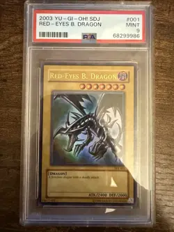PSA 9 - SDJ-001 - Ultra Rare - Red-Eyes B. Dragon - 2003 Yu-Gi-Oh! - Image 1