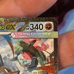Pokemon TCG Mega Lucario EX Sir 179/132 NM *PACK FRESH* - Image 5
