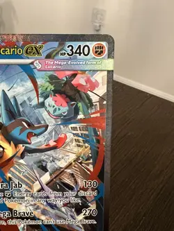 Pokemon TCG Mega Lucario EX 179/132 Mega Evolution SIR English NM Pack Fresh - Image 5