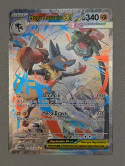 Pokemon TCG Mega Evolutions Mega Lucario EX SIR 179/132 NM - Pack Fresh - Image 2