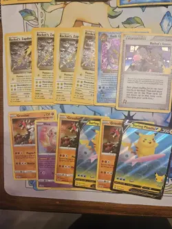 Celebrations Classic Collection Lot Of 11 Pokemon Card 2021 Mimikyu Sylveon - Image 4