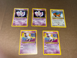 Lot of 5x Promo Pokemon Cards TCG First Movie 3 Mewtwo 5 Dragonite 8 Mew - Image 2