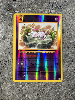 Pokemon TCG Cards Mew 53/108 Evolutions Reverse Holo Rare - Image 1