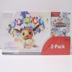 POKEMON TCG SCARLET VIOLET SV PRISMATIC EVOLUTIONS ETB BOOSTER BUNDLE BOX COSTCO - Image 1