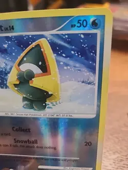 Snorunt 100/123 Mysterious Treasures Reverse Holo 2007 Pokemon TCG LP - Image 3