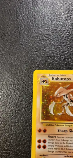 Kabutops - MP Holo Rare - Vintage WotC 1999 English 9/62 Fossil Set Pokemon Card - Image 4