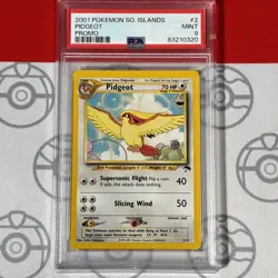 PSA 9 MINT Pidgeot 2/18 Pokemon 2001 Southern Islands Promo Card 0320 - Image 1