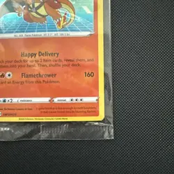 Special Delivery Charizard Black Star Promo Card SWSH075 Sealed - Image 4