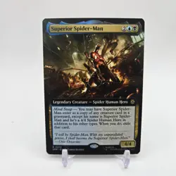 Superior Spider-Man Magic The Gathering Marvel's Regular Rare Borderless #275 - Image 1
