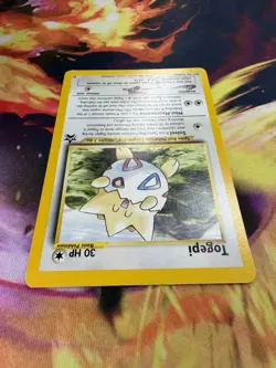 Togepi 30 LP Black Star Promo Non Holo 2000 WoTC Pokemon TCG - Image 3