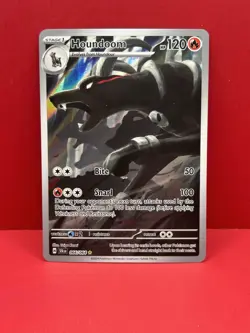 Pokemon TCG Houndoom IR 066/064 Shrouded Fable Holo IR NM EN P0122 - Image 1