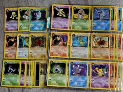 Vintage Pokemon TCG 1st Edition Team Rocket 83/82 Complete Master Set MP-NM!! - Image 1