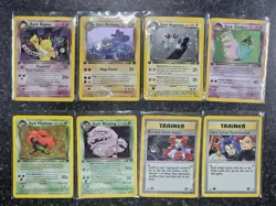Vintage Pokemon TCG 1st Edition Team Rocket 83/82 Complete Master Set MP-NM!! - Image 4