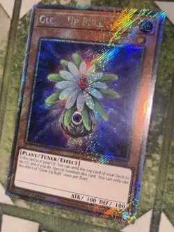 YuGiOh GLOW UP BULB Platinum Secret Rare RA03-EN245 - Image 1