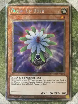 YuGiOh GLOW UP BULB Platinum Secret Rare RA03-EN245 - Image 2