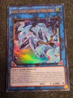 Yugioh! 1x Radiant Typhoon Varuroon, the Marine Eidolon BPRO-EN049 Ultra Rare NM - Image 1