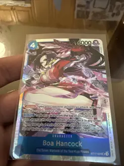 4x Playset ST17-004 Boa Hancock SR One Piece TCG ST17 Starter Deck English - Image 4