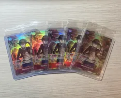 x5 Monkey.D.Luffy (Treasure Booster Set) ST10-006 One Piece TCG Promos SEALED - Image 1