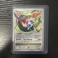 Pokemon TCG Rayquaza C LV.X Holo Card Platinum Supreme Victors 146/147 LP - Image 1