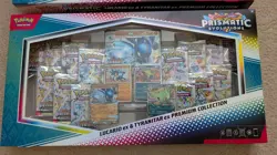 2x - Pokemon Prismatic Evolutions Lucario EX & Tyranitar EX Premium Collection - Image 2
