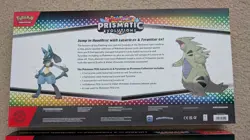 2x - Pokemon Prismatic Evolutions Lucario EX & Tyranitar EX Premium Collection - Image 5
