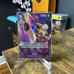 Kalifa Parallel Rare EB01-031 Alt Art Memorial Collection One Piece TCG NM - Image 1