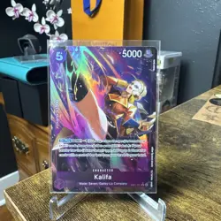 Kalifa Parallel Rare EB01-031 Alt Art Memorial Collection One Piece TCG NM - Image 1