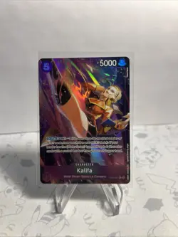Kalifa Parallel Rare EB01-031 Alt Art Memorial Collection One Piece TCG NM - Image 1