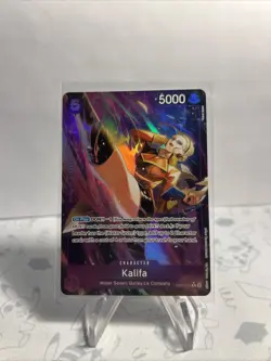 Kalifa Parallel Rare EB01-031 Alt Art Memorial Collection One Piece TCG NM - Image 2