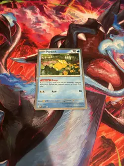 Pokemon TCG Psyduck MEP 007 Mega Evolution Pokemon Blister Promo Cosmo Holo NM - Image 5