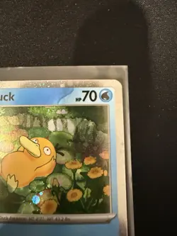 Pokemon TCG Psyduck MEP 007 Mega Evolution Pokemon Blister Promo Cosmos Holo NM. - Image 3