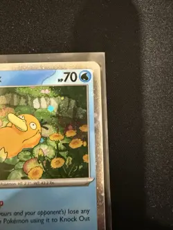 Pokemon TCG Psyduck MEP 007 Mega Evolution Pokemon Blister Promo Cosmos Holo NM - Image 3