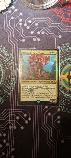 1X JUDGE FOIL Doran, the Siege Tower NM MTG Magic J17 2017 Promo Abzan EDH - Image 1