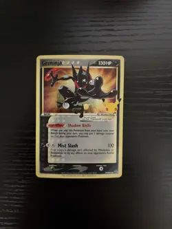 Pokemon TCG : Greninja Gold Star SWSH144 Celebrations Black Star Promo -NM - Image 1