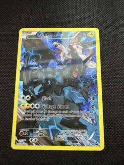 Pokemon TCG Zekrom Black Star Promos Holo Card XY76 LP - Image 2