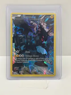 Pokemon TCG Zekrom Black Star Promo Full Art Holo Card XY76 - Image 1