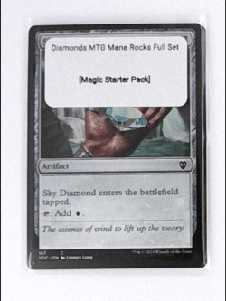 Diamonds MTG Mana Rocks Full Set All 5 Magic Commander Staples EDH Artifacts Lot - Image 2