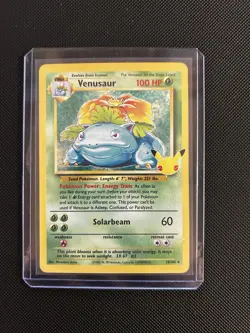 Pokemon tcg Venusaur 15/102 celebrations classic collection NM - Image 1