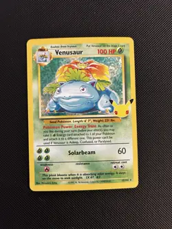Pokemon tcg Venusaur 15/102 celebrations classic collection NM - Image 2