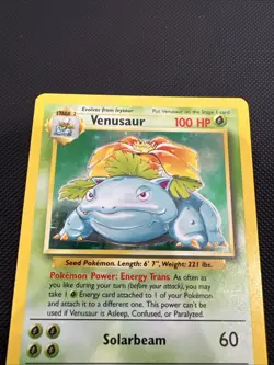 Pokemon TCG - Venusaur 15/102 - Holo Unlimited - Base Set Unlimited WOTC NM - Image 2