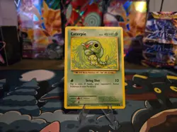 Caterpie 3/108 Pokemon Evolutions XY Regular Common Card LP - Image 1