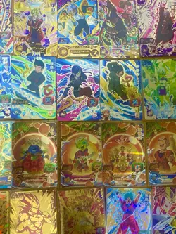 Dragon Ball Heroes Rare CP Card Lot 35 Cards Japanese Holo Mixed Set - Image 3