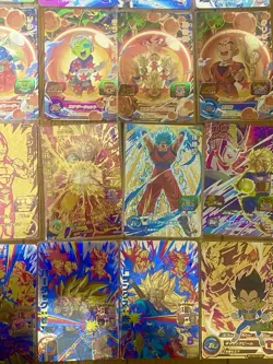 Dragon Ball Heroes Rare CP Card Lot 35 Cards Japanese Holo Mixed Set - Image 4