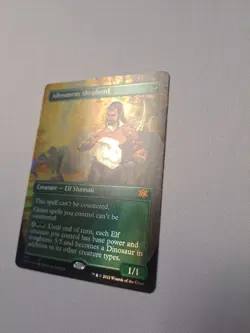 MTG: Double Masters: Allosaurus Shepherd (Borderless) (Foil) (LP) - Image 3