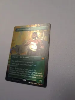 MTG: Double Masters: Allosaurus Shepherd (Borderless) (Foil) (LP) - Image 4