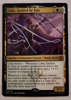 Calix, Guided by Fate MAT #26 Mythic Regular NM+ - Image 1