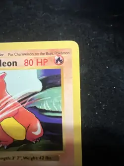 1st Edition SHADOWLESS Charmeleon 24/102 Base Set Non Holo 1999 Pokemon Card - Image 3