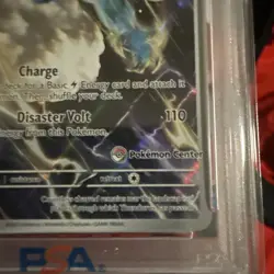 2025 POKEMON BLACK BOLT POKEMON CENTER ETB PROMO SVP #209 THUNDURUS PSA 10 - Image 3