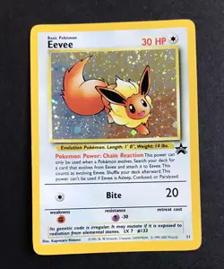 Pokemon Card / Eevee Promo 11 / Black Star Wizard Near Mint Possible Psa Cgc - Image 2