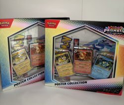 Pokemon TCG Prismatic Evolutions Poster Collection LOT OF 2 - *Ships Same Day* - Image 1